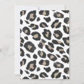 BACHELORETTE PARTIJINVITATIE // GOLD FOIL KAART (Achterkant)