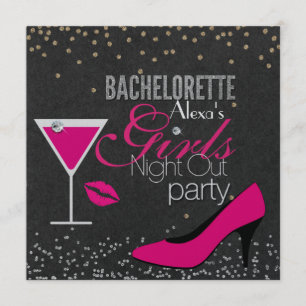 BACHELORETTE-PARTIJINVITATIE KAART