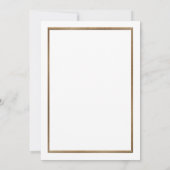 Bachelorette partijuitnodiging, geweldige Gatsby, Kaart (Achterkant)