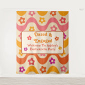 Bachelorette party 70's wandkleed (Voorkant)