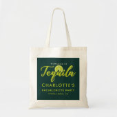 Bachelorette Party Aangedreven door Tequila Keepsa Tote Bag (Voorkant)