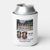 Bachelorette Party, aangepast 3 Foto collage Blikjeskoeler (Blikje Voorkant)