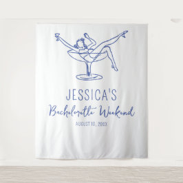 Bachelorette Party Achtergrond Fotocabine Wandkleed
