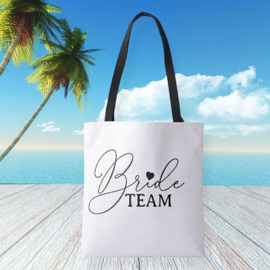 Bachelorette party  bag bride team tote bag