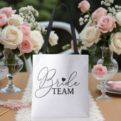 Bachelorette party  bag bride team tote bag