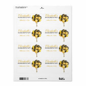 Bachelorette Party ballonnen Papierlabel label lab (Full Sheet)