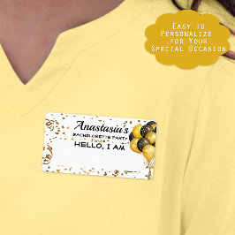 Bachelorette Party ballonpapier voor Confetti Etiket