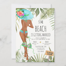 Bachelorette Party Beach Weekend Itinerary Invitat