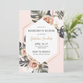 Bachelorette Party Beach Weekend Itinerary Kaart (Staand voorkant)