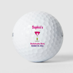 Bachelorette Party Bedankt Souvenir Golfballen