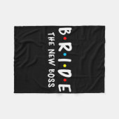 Bachelorette Party bride de bruid van het vrouwenh Fleece Deken (Voorkant (Horizontaal))