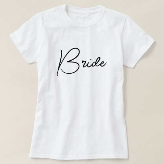 Bachelorette Party bride T-shirt (Design voorkant)