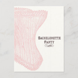 Bachelorette Party Briefkaart