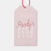 Bachelorette Party - Brody Cadeaulabel (Voorkant)