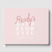 Bachelorette Party - Brody Gastenboek (Voorkant)
