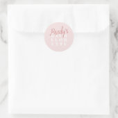 Bachelorette Party - Brody Ronde Sticker (Tas)