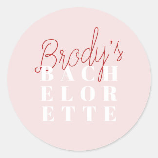 Bachelorette Party - Brody Ronde Sticker