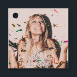Bachelorette Party Bruid Gezicht Foto Bedankjes Labels<br><div class="desc">Breng wat extra plezier en flair naar uw vrijgezellenfeest met deze stijlvolle en unieke gunsttags!</div>