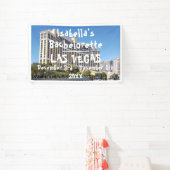 Bachelorette Party Bruid Om Vegas Casino Naam Spandoek (Insitu)