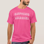 Bachelorette Party Bruid's Pink T-shirt (Voorkant)