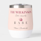 Bachelorette Party Bruidsmeisje Blush Pink (Voorkant)