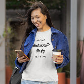 Bachelorette Party Bruidsmeisje Feest Bruid Team N T-shirt
