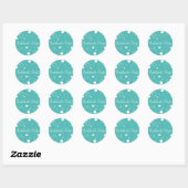 Bachelorette Party Bubbles Envelop Sticker Seal (Vel)