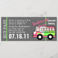 Bachelorette Party Bus Pass