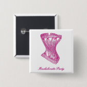 Bachelorette Party Button (Voorkant /achterkant)