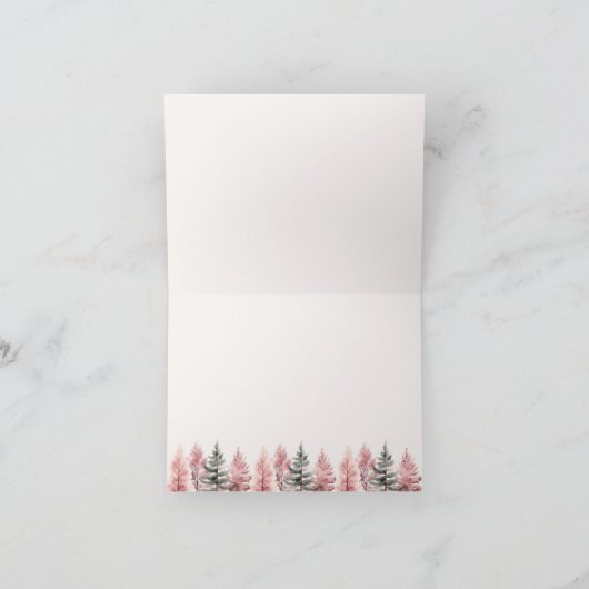 Bachelorette Party Camping Weekend Bedankkaart (Binnen)