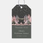 Bachelorette Party Camping Weekend Cadeaulabel (Achterkant)