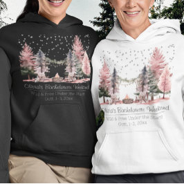 Bachelorette Party Camping Weekend Hoodie