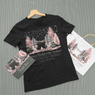 Bachelorette Party Camping Weekend T-shirt