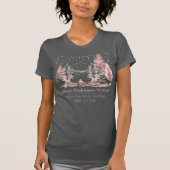 Bachelorette Party Camping Weekend T-shirt (Voorkant)