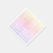 Bachelorette Party Cocktail servetten Waterverf (Hoek)