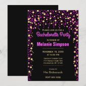 Bachelorette Party | CONFETTI Kaart (Voorkant / Achterkant)