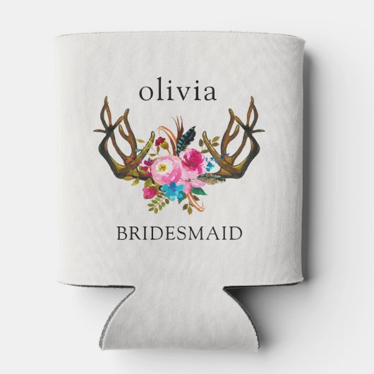 Bachelorette Party Coozie Koelbox rustiek (Achterkant)