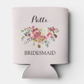 Bachelorette Party Coozy Koelbox Floral Bouquet Blikjeskoeler (Achterkant)