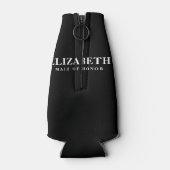 Bachelorette Party Country Cowgirl Gezegde Flesjeskoeler (Achterkant)