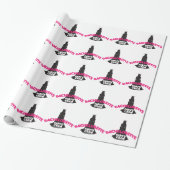 bachelorette party crew cadeaupapier (Uitgerold)