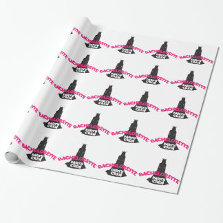bachelorette party crew cadeaupapier