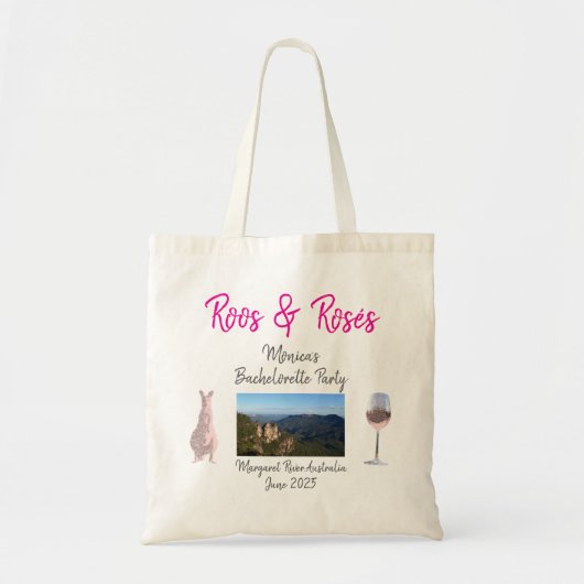 Bachelorette Party Custom Canvas tas (Voorkant)