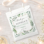 Bachelorette Party Elegant Waterverf Wedding Bedankzakje (Geknipt)