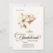 Bachelorette Party Espresso Martini Kaart (Voorkant)