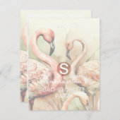 Bachelorette Party Event QR Code Response Kaart (Voorkant / Achterkant)