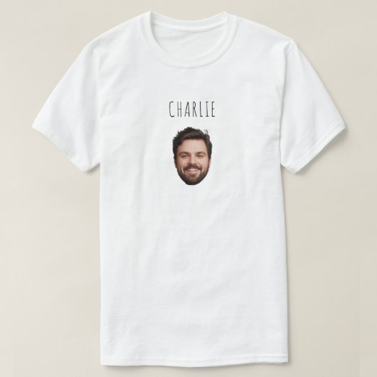 Bachelorette Party Face Funny Groom's Face Bride T-shirt (Design voorkant)