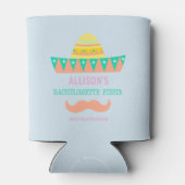 Bachelorette Party Favor Fiesta Koelbox Blikjeskoeler (Achterkant)