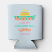 Bachelorette Party Favor Fiesta Siesta Repeat Blikjeskoeler (Achterkant)