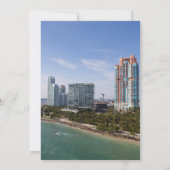 Bachelorette Party for Summer Weekend in Miami Kaart (Achterkant)