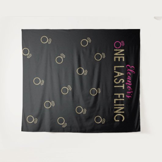 Bachelorette Party fotoachtergrond, Hens Party Wandkleed (Voorkant (horizontaal))